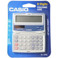 Casio Basic Solar Folding Compact Calculator 1 ea