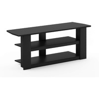 Furinno 12186BK Parsons 42-in TV Entertainment Center, Black