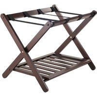 Remy Luggage Rack, Shelf, Cappuccino