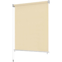 vidaXL Outdoor Roller Blind 39.4"x90.6" Cream