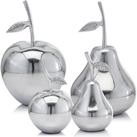 6" X 6" X 11" Buffed Polished Pear