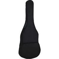 vidaXL Guitar Bag for 4/4 Classical Guitar Black 39.4"x14.6" Fabric