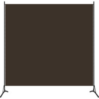 vidaXL 1-Panel Room Divider Brown 68.9"x70.9"