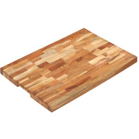 vidaXL Chopping Board 23.6"x15.7"x1.6" Solid Wood Acacia