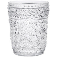 LeadingWare Paisley Acrylic glasses Drinking Set of 4 DOF (13oz), Plastic Drinking glasses, BPA Free cocktail glasses, Drinkware Set, Drinking Water glasses(D0102HR7VZX)