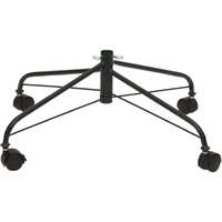 vidaXL Christmas Tree Stand with Wheels 3x3x1 ft
