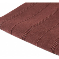 Red Woven cotton Striped Throw Blanket