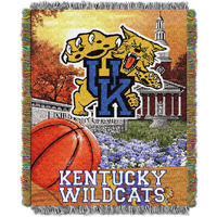 Kentucky OFFIcIAL collegiate Home Field Advantage Woven Tapestry Throw(D0102HHMI2A)