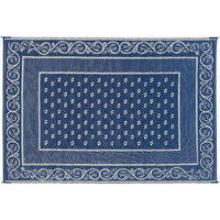 MAT  VINEYARD 6X9 BLUE