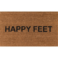 Novogratz Aloha ALO-7 Natural Happy Feet 1'6" X 2'6"