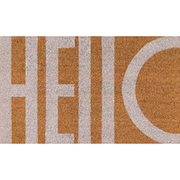 Novogratz Aloha ALO-2 White Hello 1'6" X 2'6"