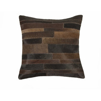 18" X 18" X 5" Chocolate  Pillow