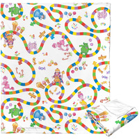 Hasbro candyland Silk Touch Throw Blanket, 50 x 60, Walk Through candyland(D0102H21LQY)