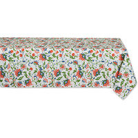 DII Garden Floral Print Outdoor Tablecloth