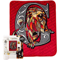 Harry Potter Roar for gryffindor Silk Touch Sherpa Throw Blanket 40 x 50(D0102H94cQ7)