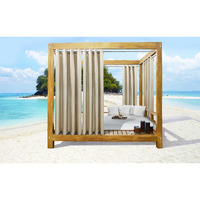 Seascapes Grommet Panel Pair each 50 x 108 in Linen