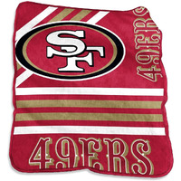San Francisco 49ers Blanket 50x60 Raschel Throw