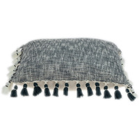 Slate Grey Throw Pillow