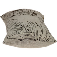 Jaguar Silhoutte Lumbar Throw Pillow