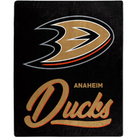 Ducks OFFIcIAL NHL Signature Raschel Throw Blanket 50 x 60(D0102H94T37)
