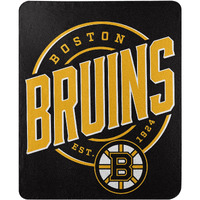 Bruins OFFIcIAL NHL campaign Fleece Throw Blanket 50 x 60(D0102H94TMY)