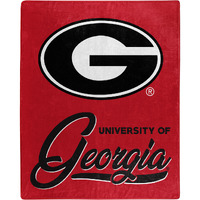 Georgia Bulldogs Blanket 50x60 Raschel Signature Design
