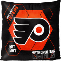 Flyers OFFIcIAL NHL connector Double Sided Velvet Pillow 16 x 16(D0102H94UPA)