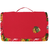 Blackhawks OFFIcIAL NHL Hex Stripe Picnic Blanket 60 x 72(D0102H94FUY)