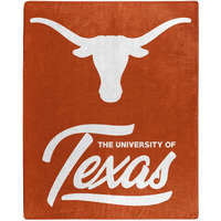 Texas OFFIcIAL NcAA Signature Raschel Throw Blanket(D0102HX6YDJ)