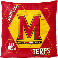 Maryland OFFICIAL NHL "Connector" Double Sided Velvet Pillow, 16" x 16"(D0102HARMF7.)