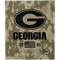 georgia OFFIcIAL NcAA OHT Special Ops Silk Touch Throw Blanket 50 x 60(D0102H94IgW)