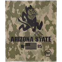 Arizona State OFFIcIAL NcAA OHT Special Ops Silk Touch Throw Blanket 50 x 60(D0102H942IY)