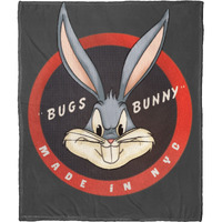 Looney Tunes, Made in NY Aggretsuko Comics Silk Touch Throw Blanket, 50" x 60"(D0102HARYKA.)