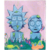 Rick & Morty, Made of Stone Aggretsuko Comics Silk Touch Throw Blanket, 50" x 60"(D0102HARD77.)