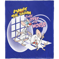 Animaniacs, World Takeover Aggretsuko Comics Silk Touch Throw Blanket, 50" x 60"(D0102HAR14A.)