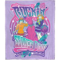 Scooby Doo, Rockin' Aggretsuko Comics Silk Touch Throw Blanket, 50" x 60"(D0102HARD6W.)