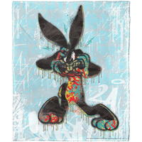 Looney Tunes, Crazy Bugs Aggretsuko Comics Silk Touch Throw Blanket, 50" x 60"(D0102HARYW7.)