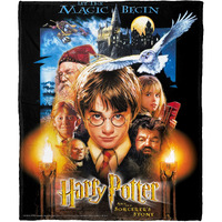 Harry Potter Sorcerers Stone Aggretsuko comics Silk Touch Throw Blanket 50 x 60(D0102HARYYW)