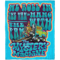 Scooby Doo, Roll in the Van Aggretsuko Comics Silk Touch Throw Blanket, 50" x 60"(D0102HARDY7.)