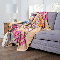 WB  FLINSTONES, LADIES NIgHT, Silk Touch Throw Blanket, 50x60(D0102H2122W)