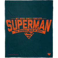 Superman, Dad of Steel Aggretsuko Comics Silk Touch Throw Blanket, 50" x 60"(D0102HARDDV.)