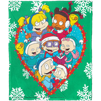 Rugrats, Christmas Babies Aggretsuko Comics Silk Touch Throw Blanket, 50" x 60"(D0102HARDH7.)