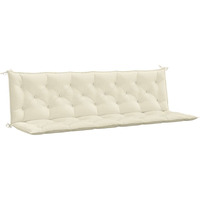 vidaXL Cushion for Swing Chair Cream White 78.7" Fabric