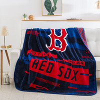 RED SOX OFFIcIAL MLB Digitize Raschel Throw Blanket 60 x 80(D0102H94B7Y)