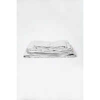 Omne Sleep 4-Piece Pewter Brushed Microfiber Queen Hypoallergenic Sheet Set(D0102H7BSc8)