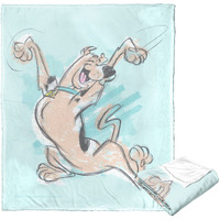 Warner Bros Scooby-Doo Silk Touch Throw Blanket, 50 x 60, Joyful Scooby(D0102H21gHV)