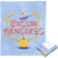 Adventure Time Silk Touch Throw Blanket, 50 x 60, Bacon Pancakes(D0102H21gWY)