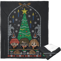 Harry Potter Silk Touch Throw Blanket, 50 x 60, celebrating Together(D0102H21LgA)