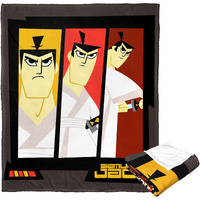 cartoon Networks Samurai Jack Silk Touch Throw Blanket, 50 x 60, Jack Panels(D0102H21Qc7)