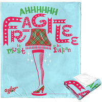 A christmas Story Silk Touch Throw Blanket, 50 x 60, It Must Be Italian(D0102H21LAY)